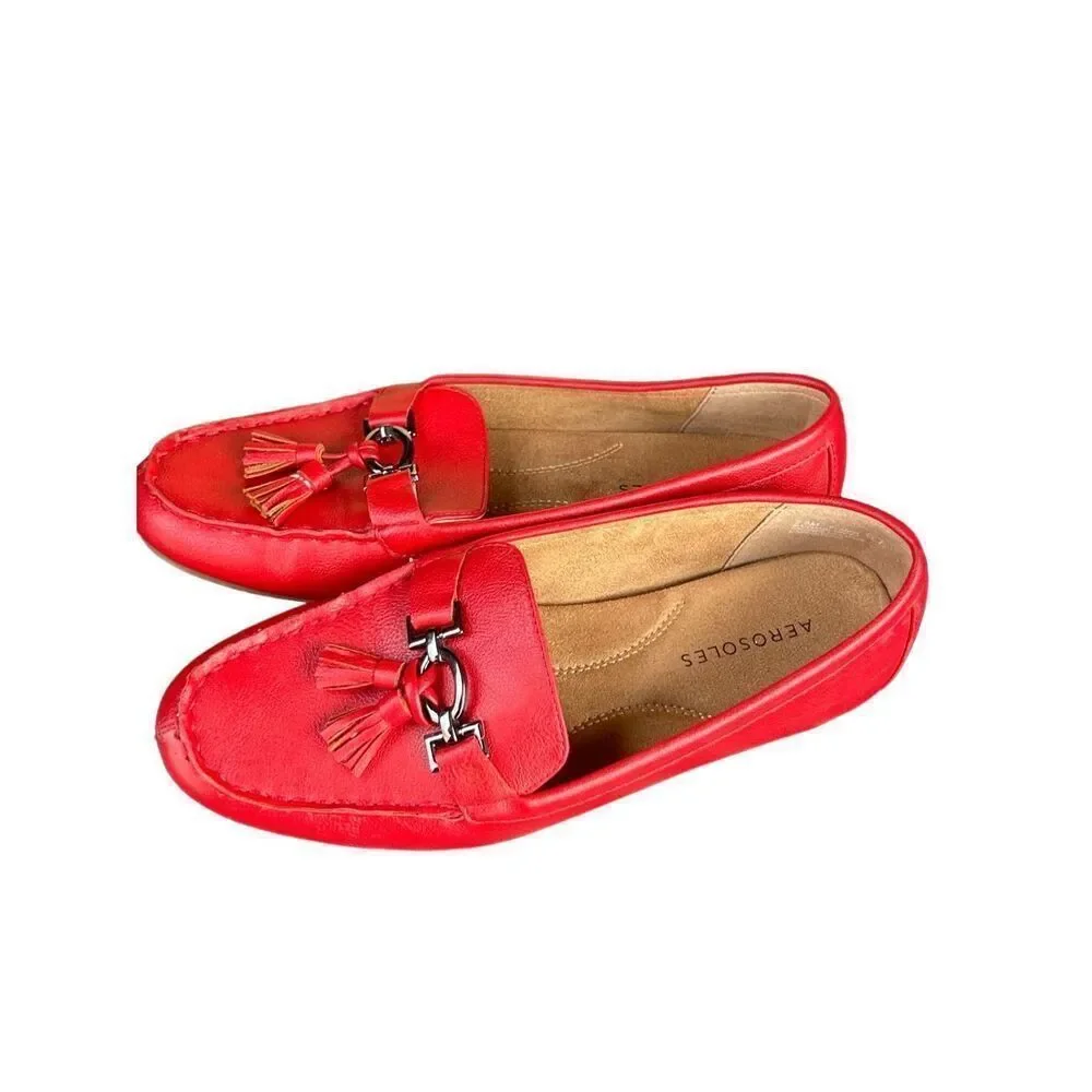 Aerosoles Womens Deanna Driving Loafer Shoes‎ size 7.5
